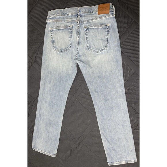 SOLD! Abercrombie & Fitch Kennan Jeans Straight Stretch Men’s Size 31/30 - Picture 4 of 8